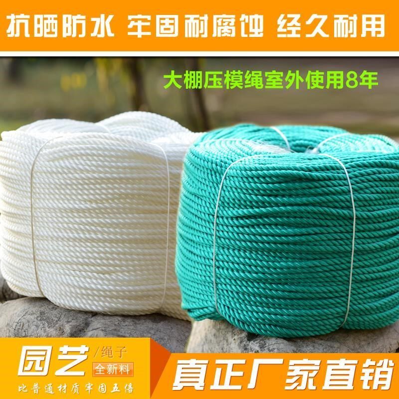 Sun Clothes Fishing Nets Rope Luggage Woven Pull Rope Abrasion Resistant Bike Rope Tying Rope Nylon Rope Thick Wire Vegetable Yuqi