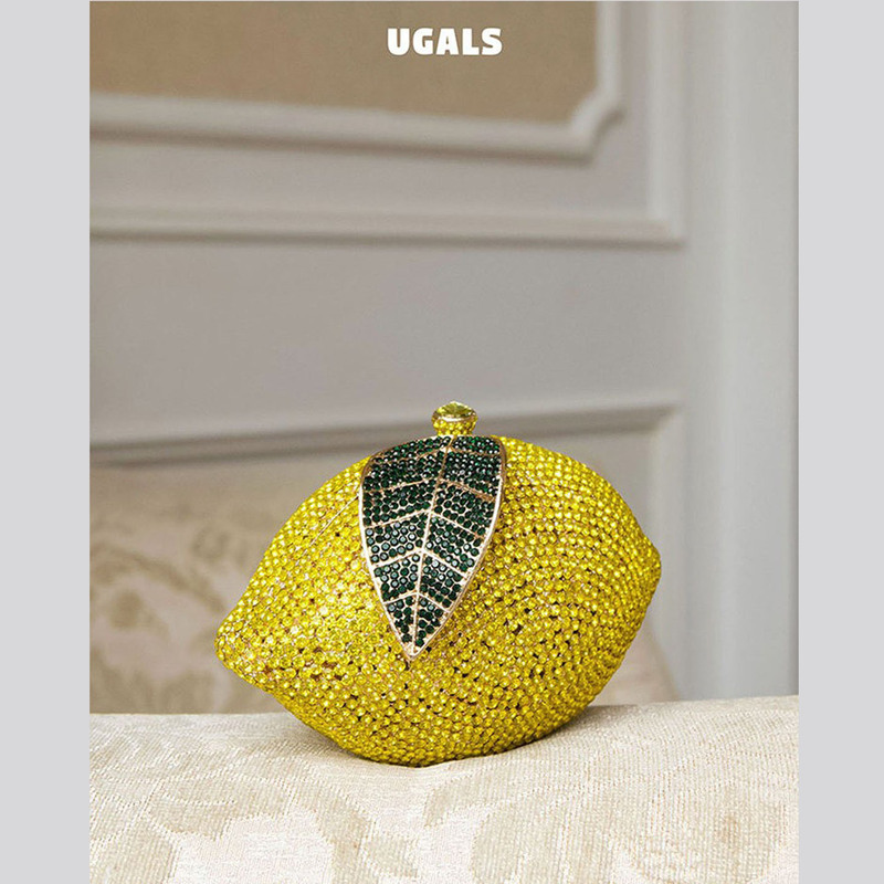 Ugals Cute Cartoon Fruit Mango Heavy-Duty Irregular Mini Rhinestone Evening Coin Purse Clutch Crossbody Small Bag Ugals Cute Cartoon Fruit Mango Heavy-Duty Irregular Mini Rhinestone Evening Coin Purse Clutch Crossbody Small Bag