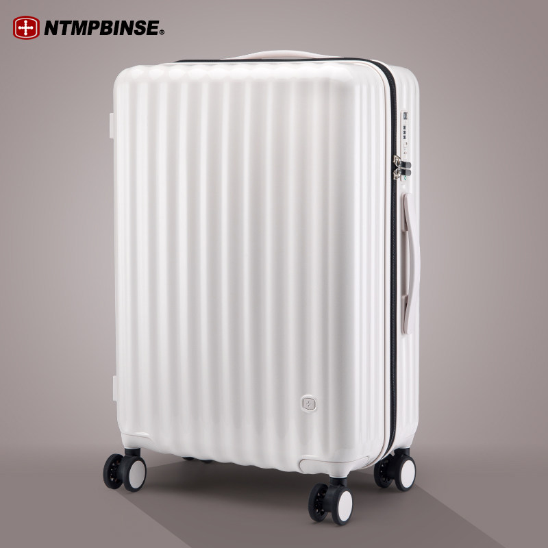 Swiss Army Knife bright fashion suitcase light suitcase universal wheel female Japanese 20 inch student trolley case male