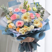 Flower delivery Rose city delivery Suzhou Ningbo Nanjing Shanghai Hangzhou Tanabata Valentines Day bouquet gift box