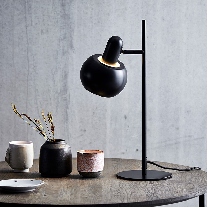 Avima Modern minimal minimal double color LED table lamp Nordic bed studio reading simple table lamps