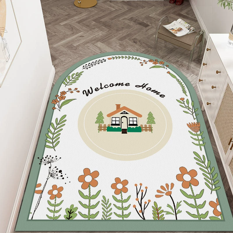 Carpet, erasable non-slip doormat PVC