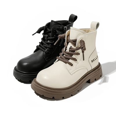 百丽童鞋女童秋季马丁靴