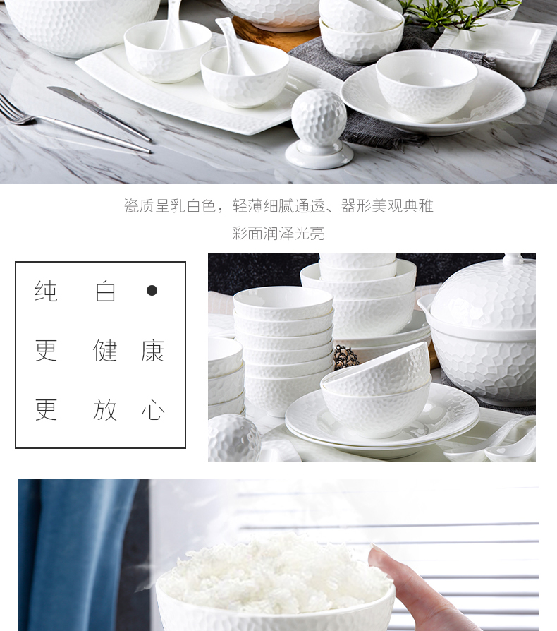 Orange leaf ipads porcelain tableware under the glaze color dishes suit Chinese dish combination JingNing home European jingdezhen ceramics