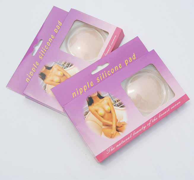 Silicone latex stickless invisible underwear stick swimming bra waterproof and breathable anti-bump nipple sticker