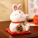 Зодиакальный кролик-копилка, Год Дракона, удача, украшения для дома, новый подарок на новоселье, настраиваемый талисман