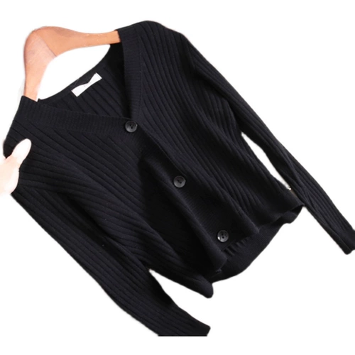 MO Wei Family Exit Texture, Good, Salty, Sweet, Sweet Mss Casual V -neck Свитер Кардиганский свитер