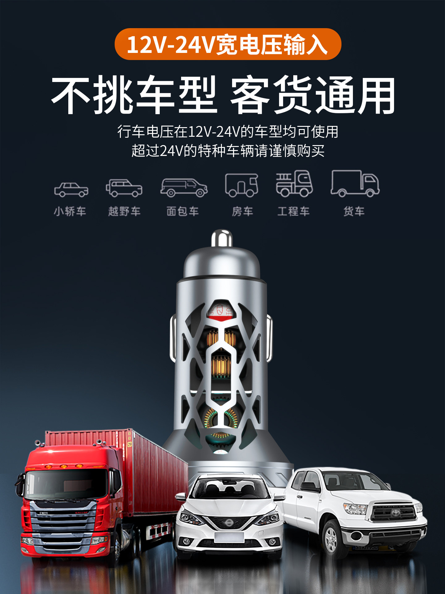 Newman Car Charger Is Suitable for Huawei 88W Super Fast Charging, Apple 15 Car Cigarette Lighter Adapter 66W
