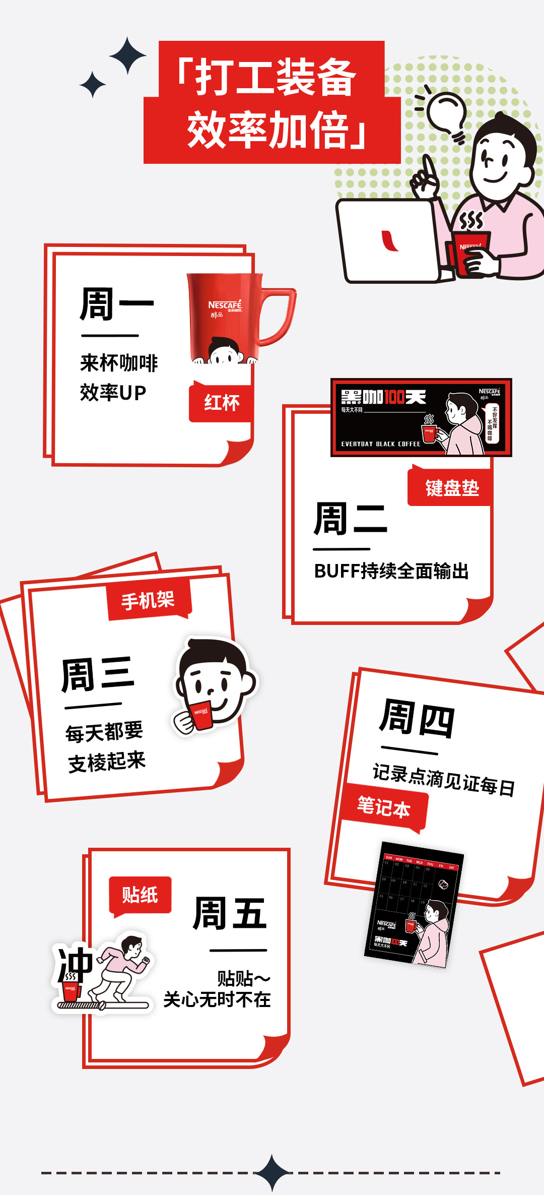 雀巢 醇品盒装 0脂0糖每日黑咖啡 1.8g*100杯 图3
