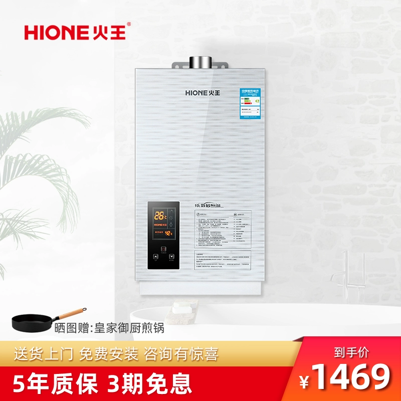 Máy nước nóng khí Hione / Fire King JSQ20-H10E2 khí tự nhiên hóa lỏng khí thải mạnh loại nhiệt độ không đổi 10 lít - Máy đun nước