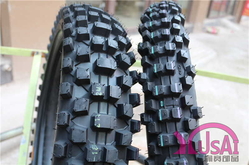 Lốp xe gắn máy off-road 100-90-18 正 新 大 花 胎 Lốp xe leo núi Bánh trước 80 100-21 lốp xe máy honda wave
