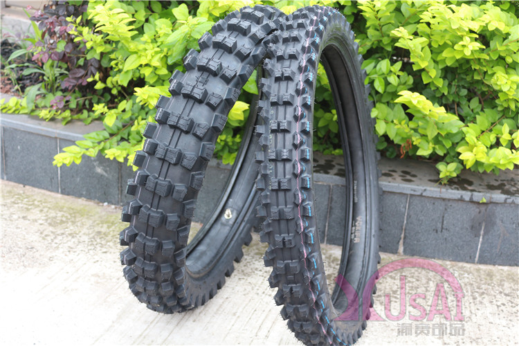 Lốp xe gắn máy off-road 100-90-18 正 新 大 花 胎 Lốp xe leo núi Bánh trước 80 100-21 lốp xe máy honda wave