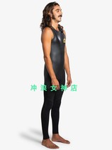 American Quiksilver2mm sleeveless full-body surfing cold-proof suit wetsuit wetsuit mens Surf Wetsuit