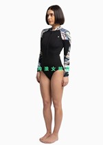 24 models of Hurley 2mm surfing cold-proof suit wet suit snorkeling half-body one-piece long-sleeved Springsuit