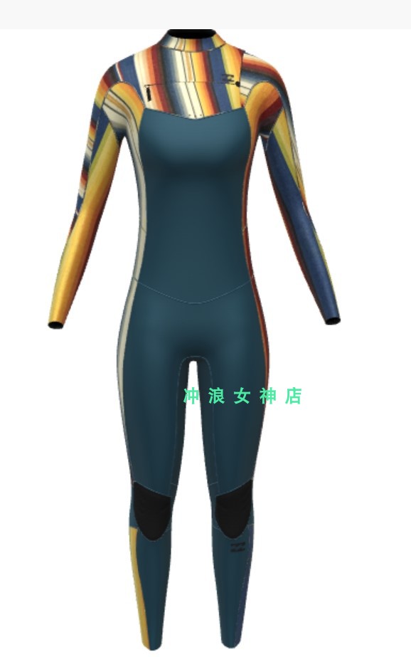 Advanced Custom Billabong3 2mm Full body Surfing Anti-cold suit wetsuit Surf Wetsuit woman