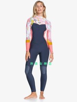 Roxy3 2mm全身冲浪防寒服湿衣潜水服浮潜冬季保暖女 Surf Wetsuit