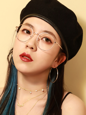 【宝岛】目戏素颜防蓝光可配度数眼镜男女