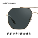 Солнцезащитные очки Hailien, новинка 2025 года, поляризационные солнцезащитные очки в форме жабы с двойным лучом, мужские специальные зеркала для вождения 6858