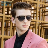 Солнцезащитные очки Hailien, новинка 2025 года, поляризационные солнцезащитные очки в форме жабы с двойным лучом, мужские специальные зеркала для вождения 6858