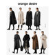 orangedesire double-breasted woolen coat women's 2022 autumn and winter new double-sided wool coat long