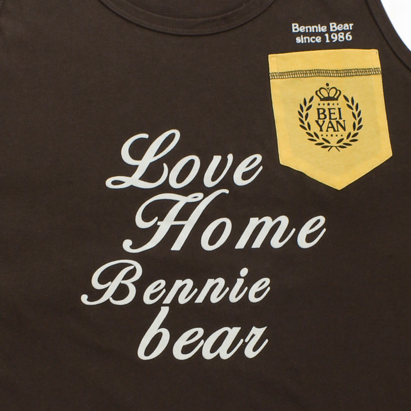 Pyjama mixte en Coton à sans manches - Ref 3005185 Image 4