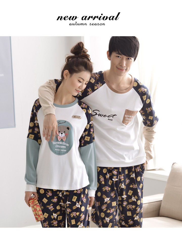 Pyjama mixte en Coton à manches longues - Ref 3005148 Image 6