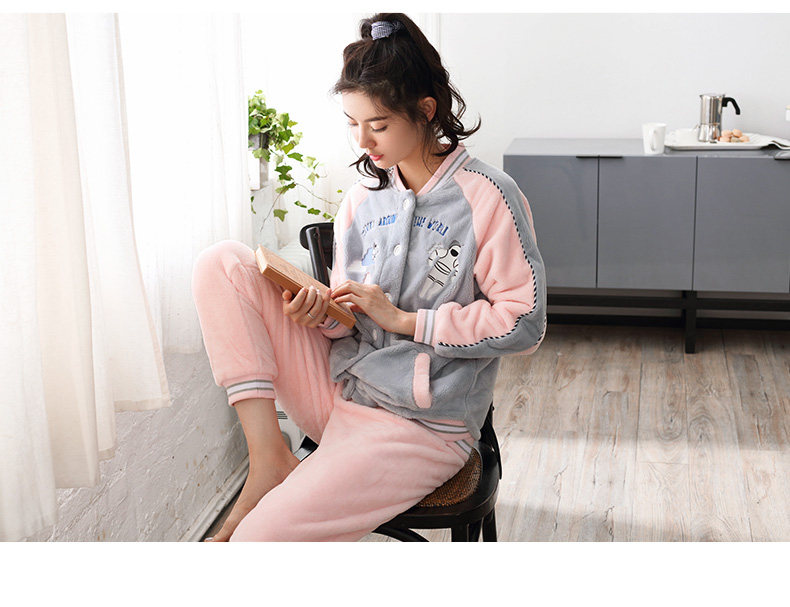 Pyjama mixte en Polyester Polyester  à manches longues - Ref 3005254 Image 11