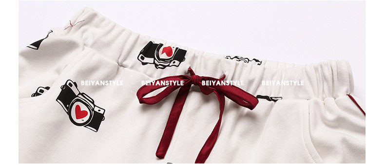Pyjama pour femme en Coton à manches - Ref 2993233 Image 21