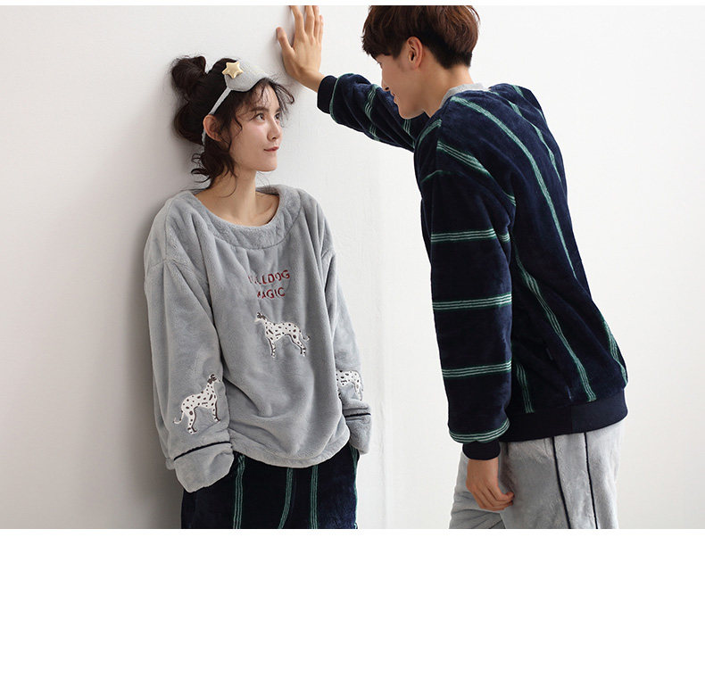 Pyjama mixte en Polyester Polyester  à manches longues - Ref 3005087 Image 14