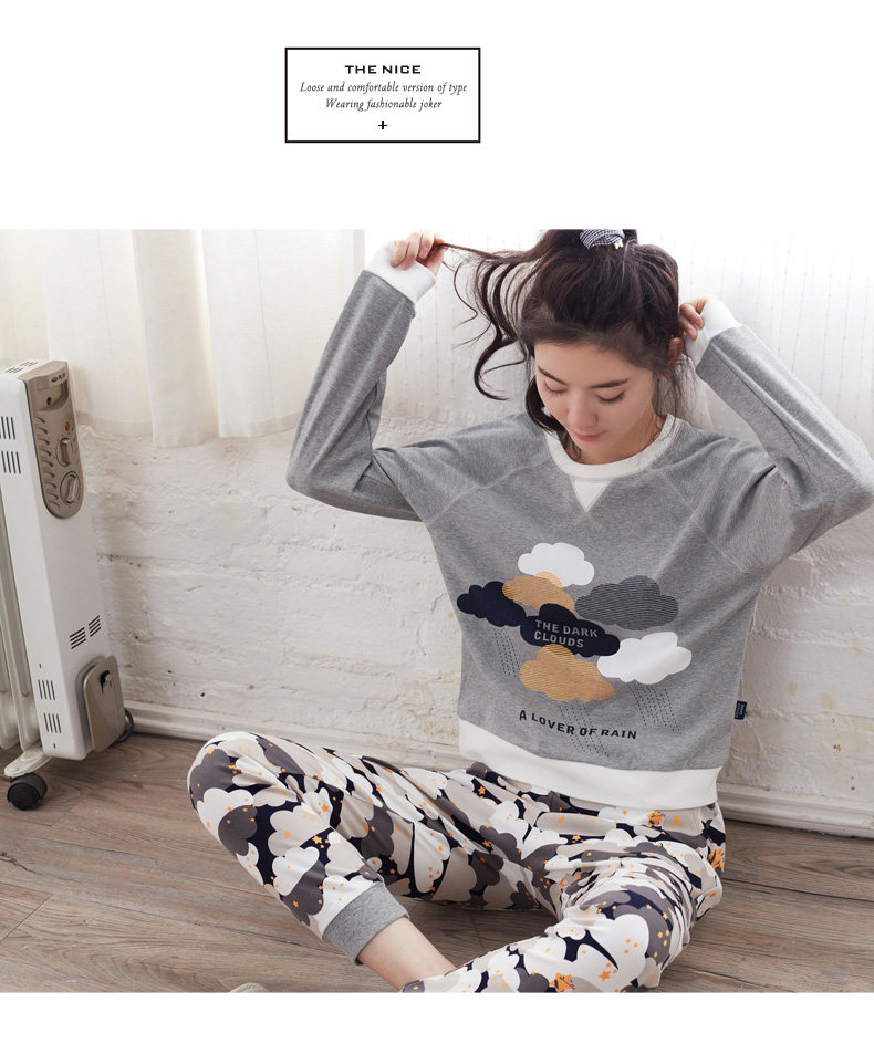 Pyjama mixte en Coton à manches longues - Ref 3005074 Image 15