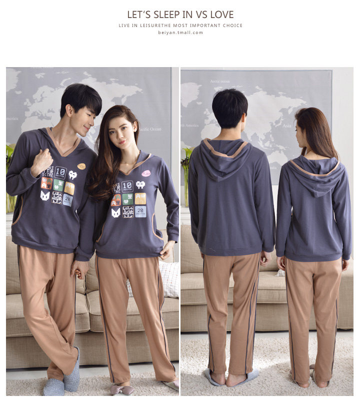 Pyjama mixte en Coton à manches longues - Ref 3005072 Image 10