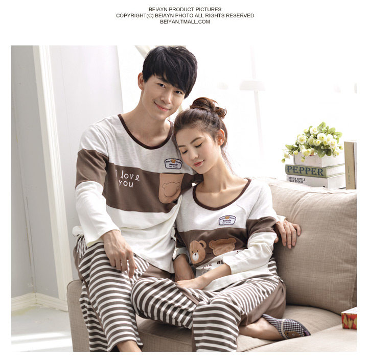 Pyjama mixte en Coton à manches longues - Ref 3005149 Image 7