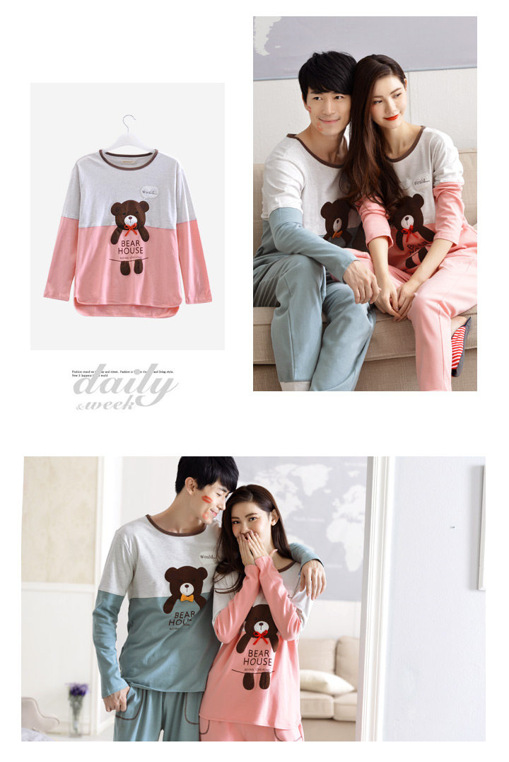 Pyjama mixte en Coton à manches longues - Ref 3005242 Image 9