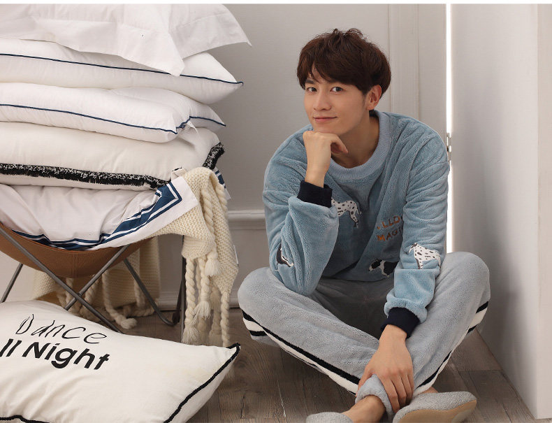 Pyjama mixte en Polyester Polyester  à manches longues - Ref 3005107 Image 9