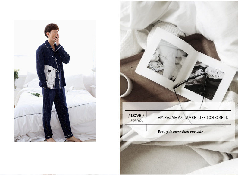 Pyjama mixte en Coton à manches longues - Ref 3005126 Image 30