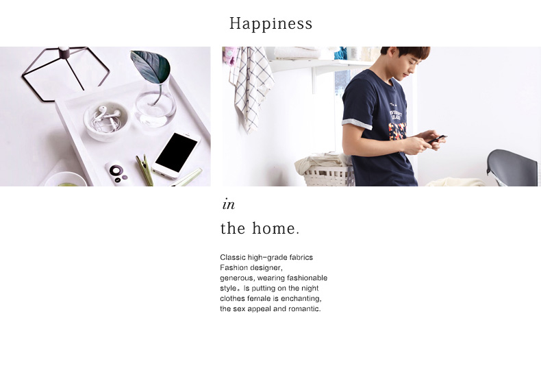 Pyjama mixte en Coton à manche courte - Ref 3005199 Image 9