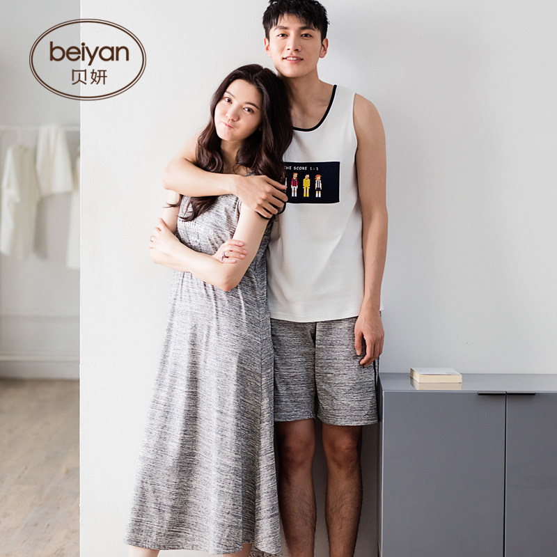 Pyjama mixte en Coton à sans manches - Ref 3005216 Image 5