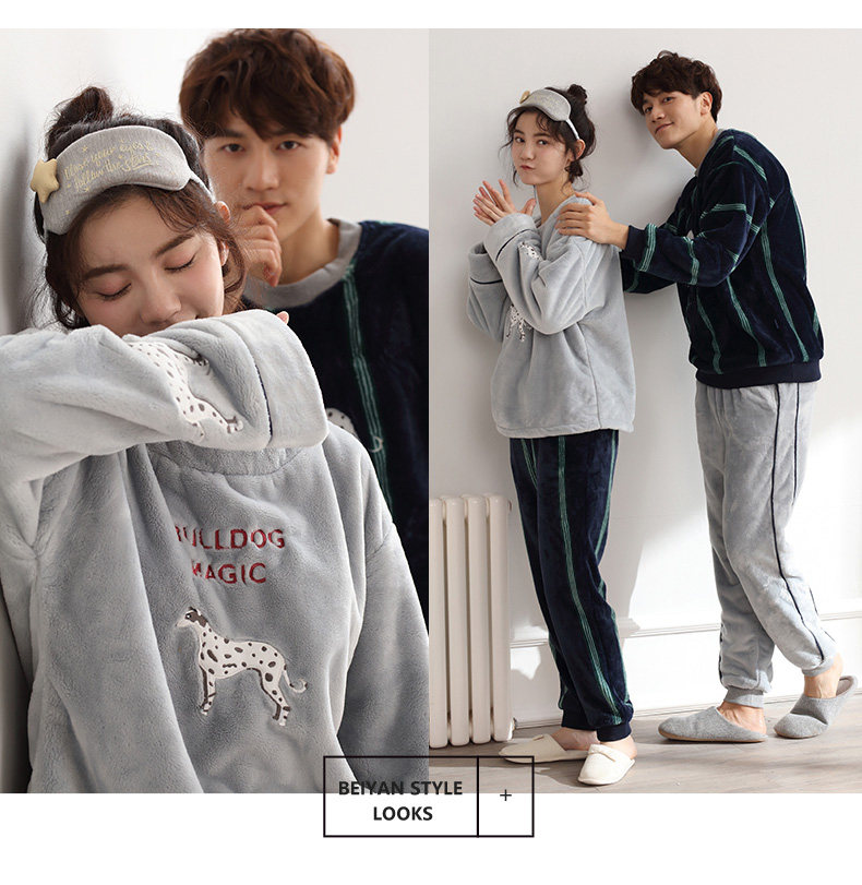 Pyjama mixte en Polyester Polyester  à manches longues - Ref 3005087 Image 19