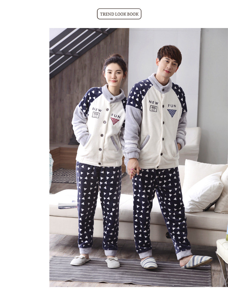 Pyjama mixte en Polyester Polyester  à manches longues - Ref 3005164 Image 9