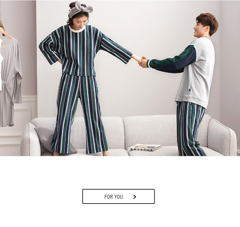 Pyjama mixte en Coton à manches longues - Ref 3005204 Image 8