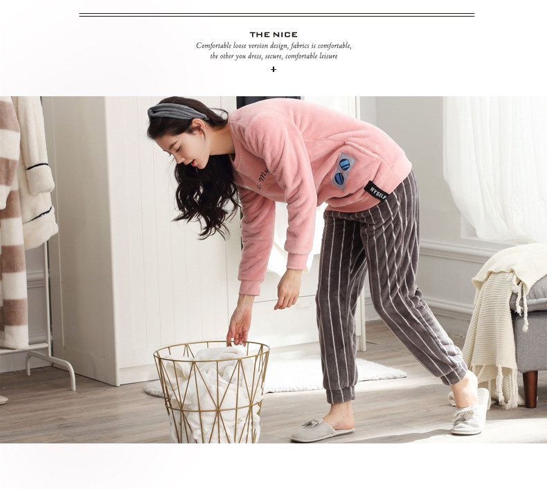 Pyjama mixte en Polyester Polyester  à manches longues - Ref 3005222 Image 8