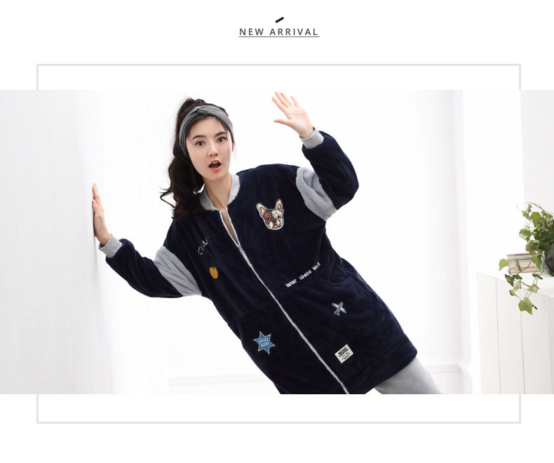 Pyjama mixte en Polyester Polyester  à manches longues - Ref 3005116 Image 9