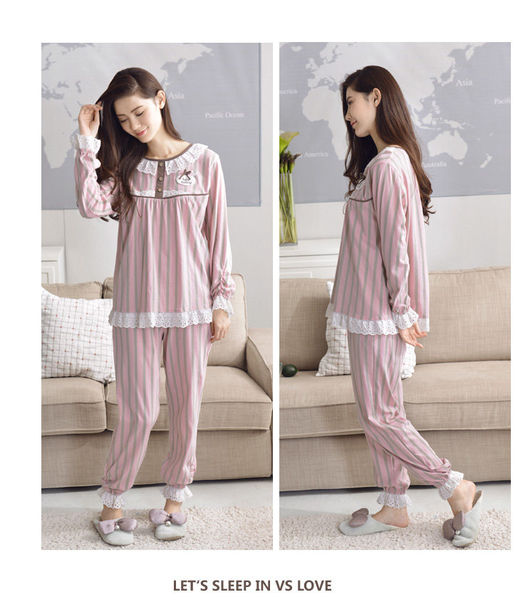 Pyjama mixte en Coton à manches longues - Ref 3005147 Image 9