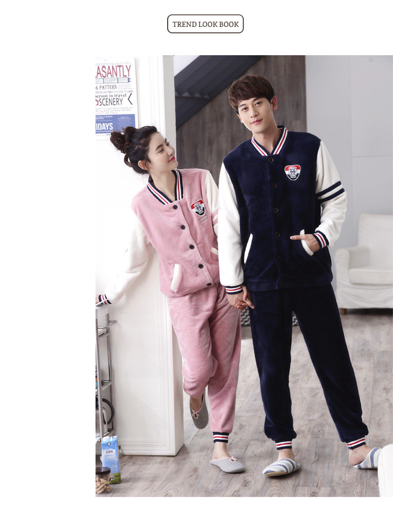 Pyjama mixte en Polyester Polyester  à manches longues - Ref 3005250 Image 9