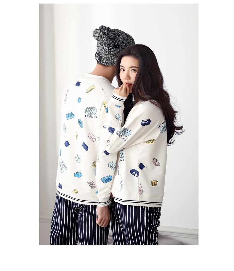 Pyjama mixte en Coton à manches longues - Ref 3005248 Image 19