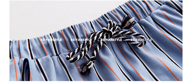 Pyjama mixte en Coton à manchon moyen - Ref 3005109 Image 28