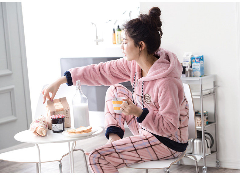 Pyjama mixte en Polyester Polyester  à manches longues - Ref 3005238 Image 9