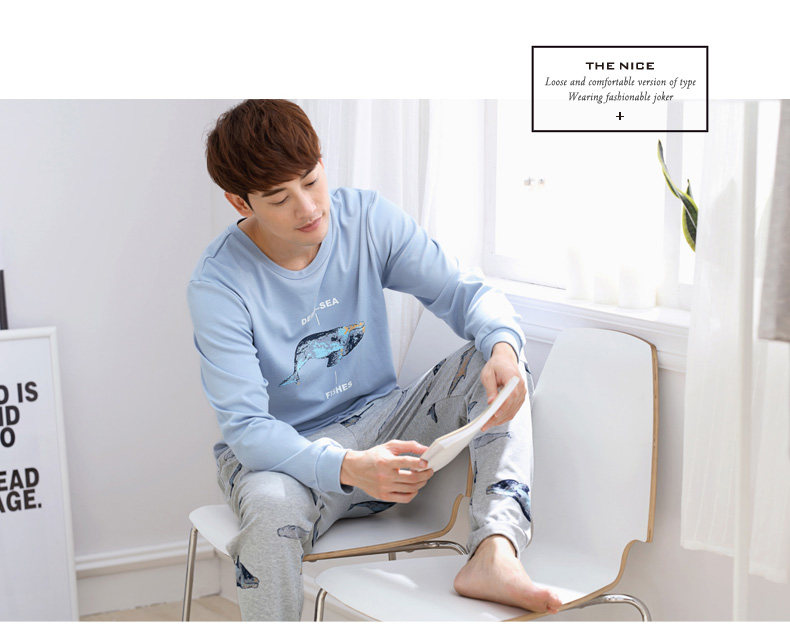 Pyjama mixte en Coton à manches longues - Ref 3005205 Image 8