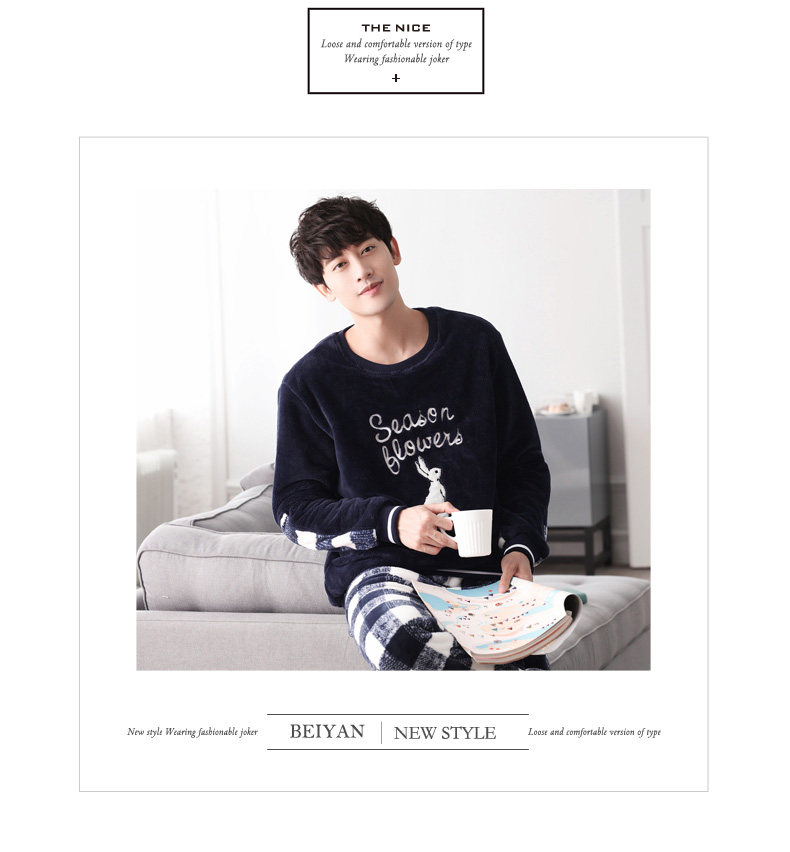 Pyjama mixte en Polyester Polyester  à manches longues - Ref 3005086 Image 13