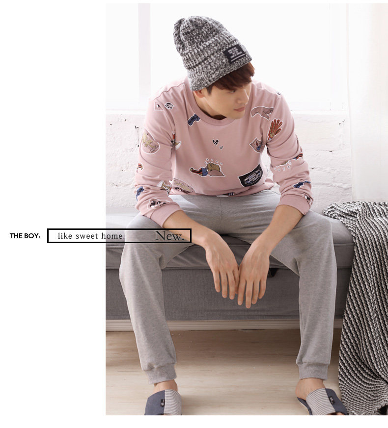 Pyjama mixte en Coton à manches longues - Ref 3005091 Image 15